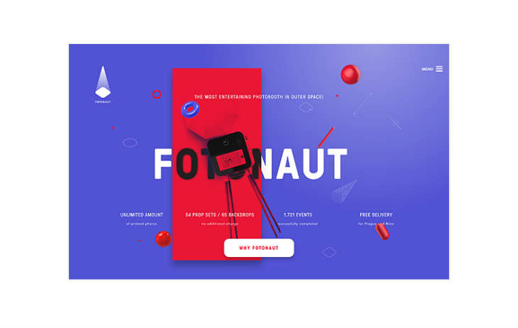 A screenshot of Fotonaut.cz