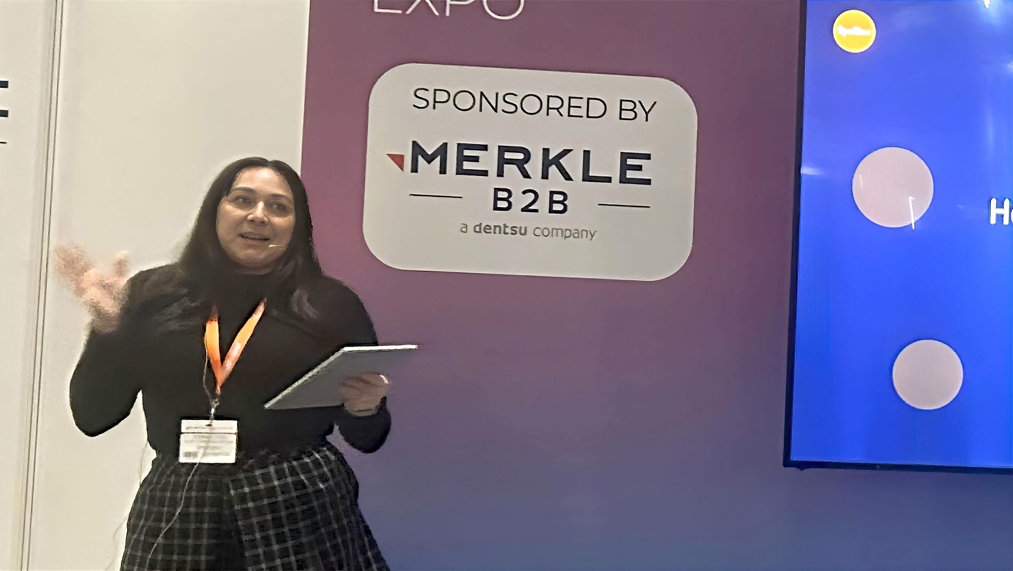 Jemma leads a training session Jemma leads a training session