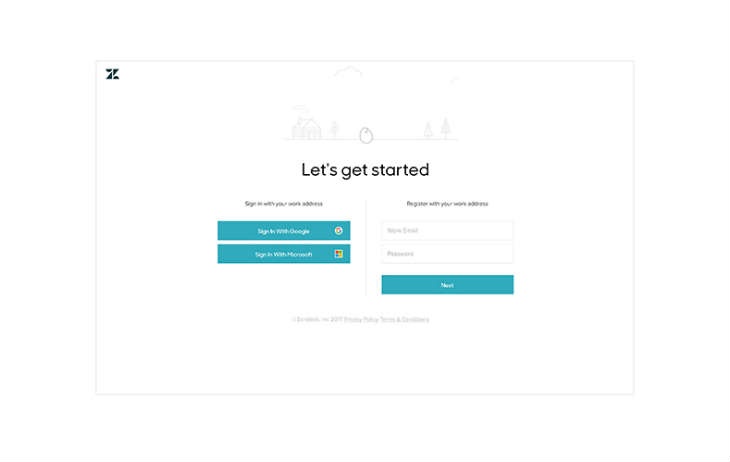 A screenshot of Zendesk.com