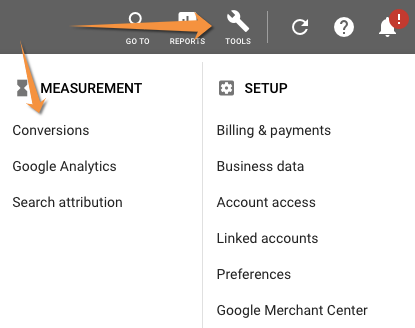Conversions Location