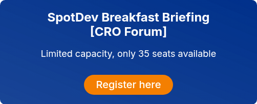 SpotDev Breakfast Briefing [CRO Forum]