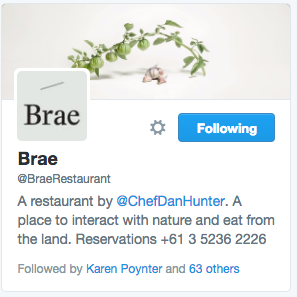 Twitter profile description